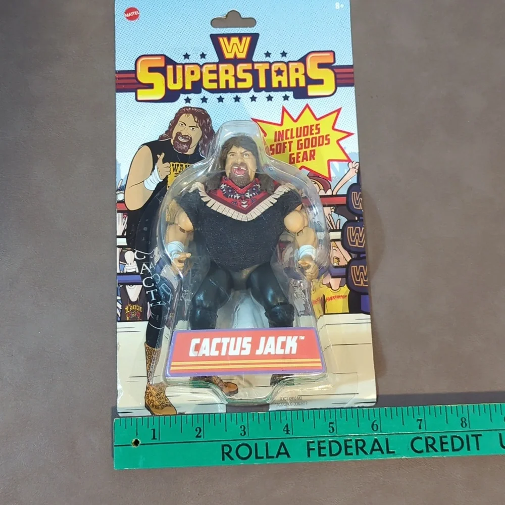 2024 Mattel WWE Superstars Cactus Jack Series 12 Pro Wrestling Figure Accessory